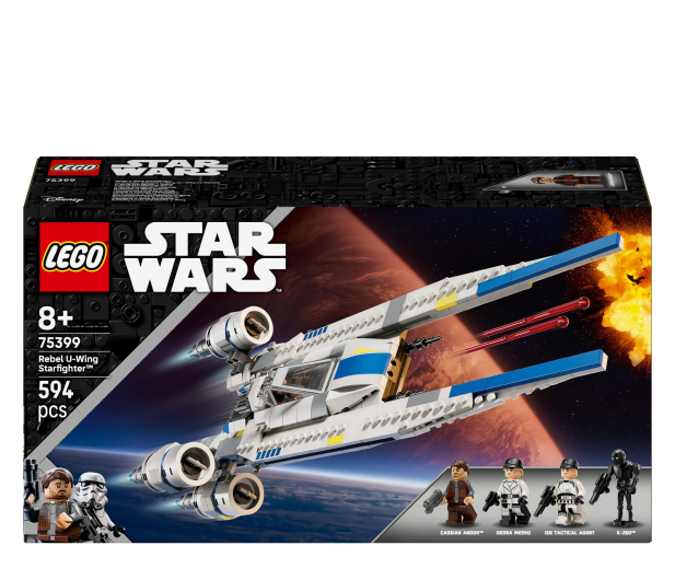LEGO Star Wars 75399 Myśliwiec U-Wing Rebelii - 1308213 - zdjęcie